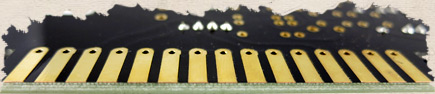 Gold circuit board